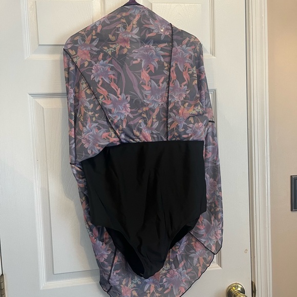 Women Plus Size Tropical Floral Print Bathing Suit Swimsuit Summer Swimwear 18W - Picture 10 of 10